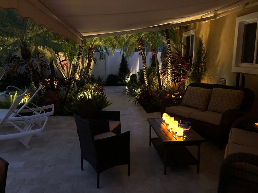 Evening in paradise