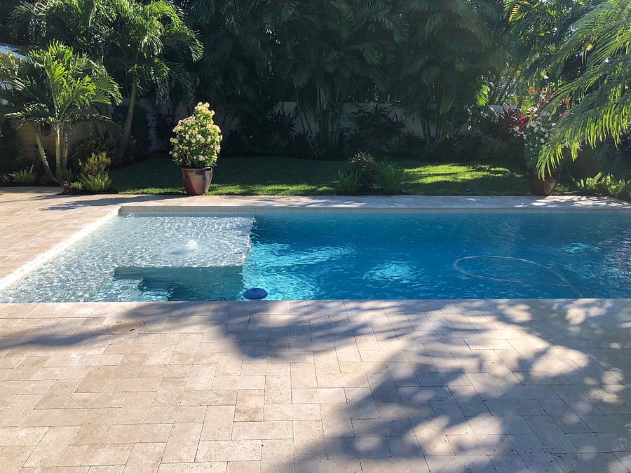 Pool area