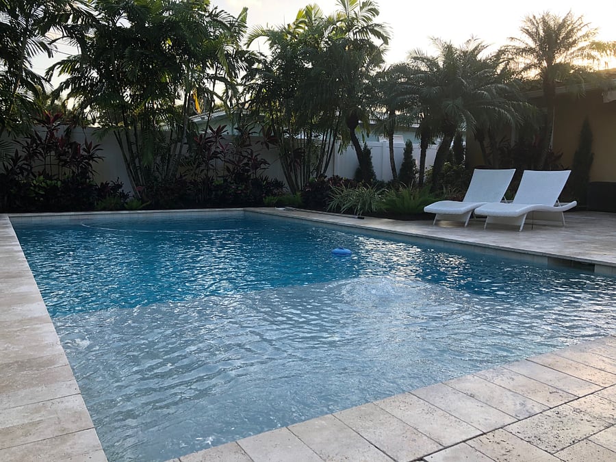 Pool area