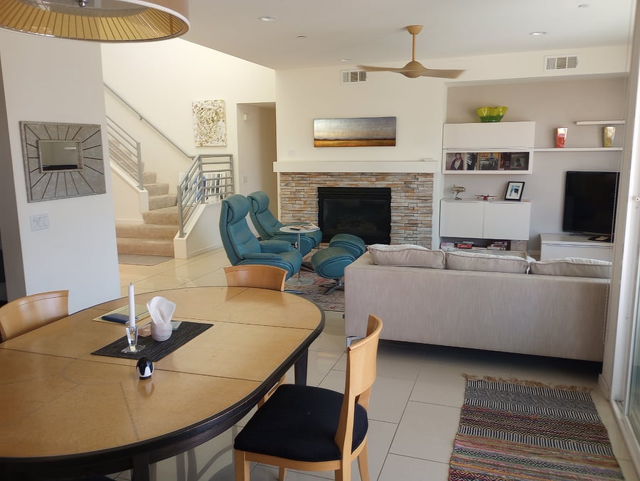 DINING TO LIVING ROOM