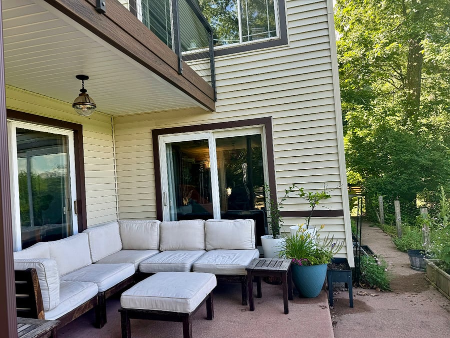 Back patio