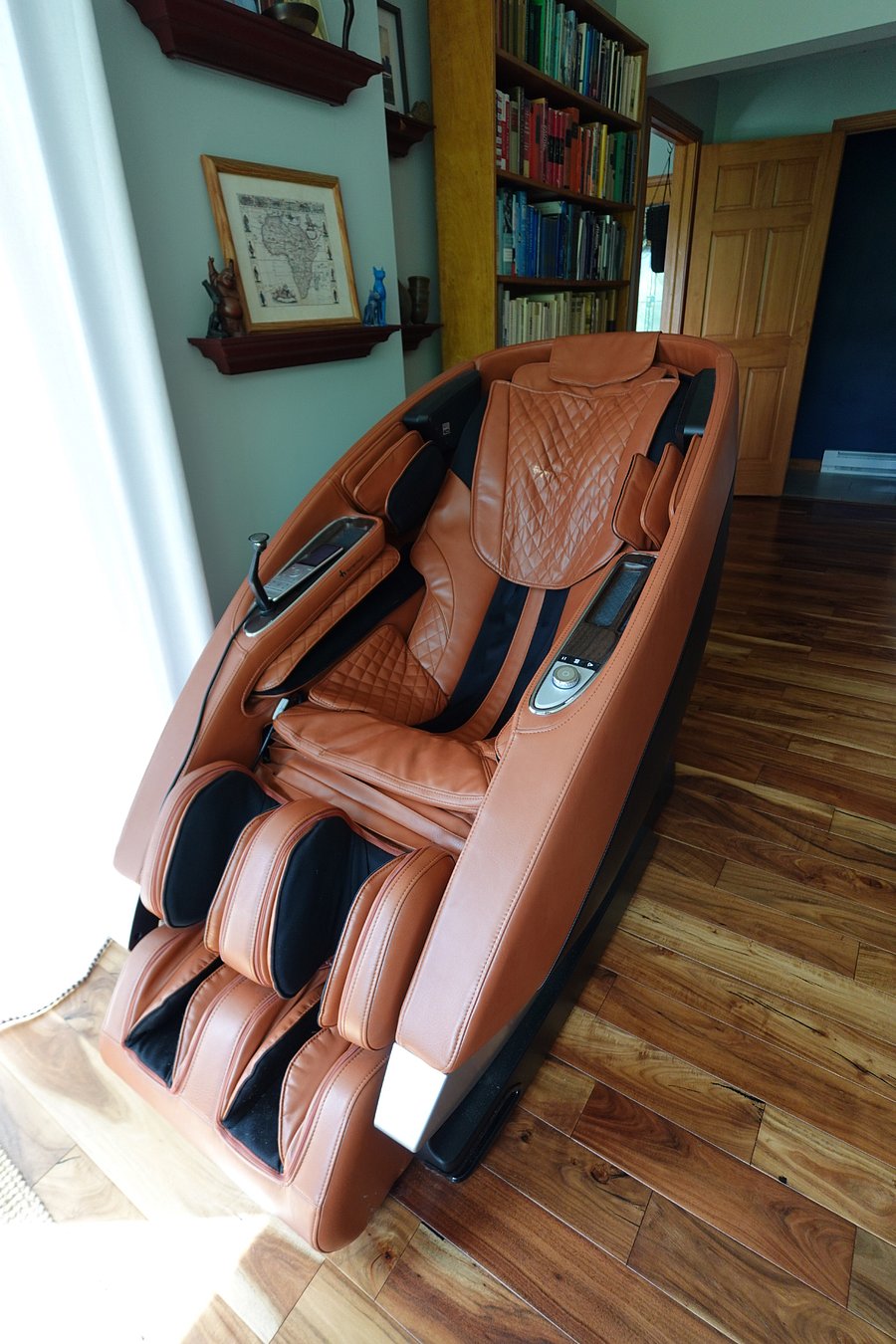 Massage chair in great room
