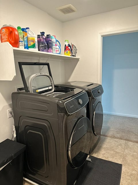 Main house laundry room