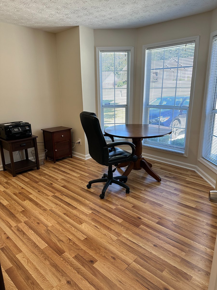 Front room office facing front of house