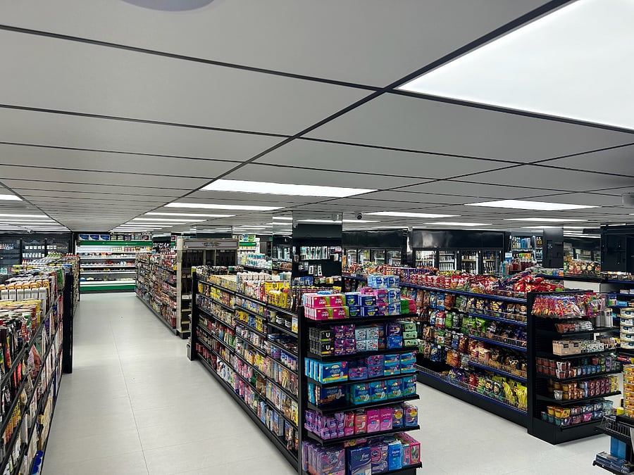 First floor market.
