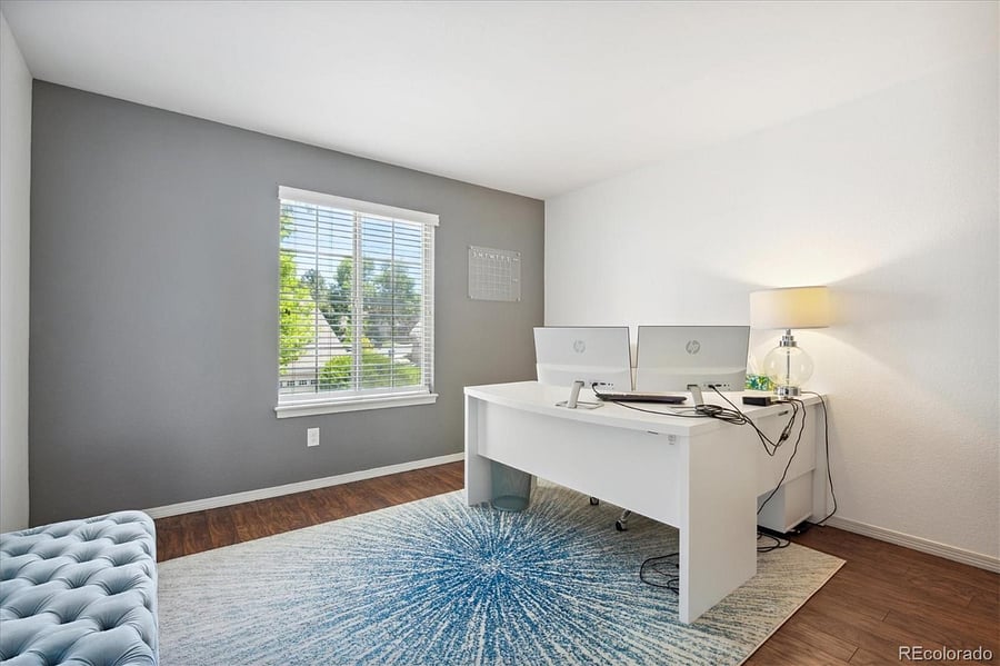 This Could be a Bedroom Or An Office space.