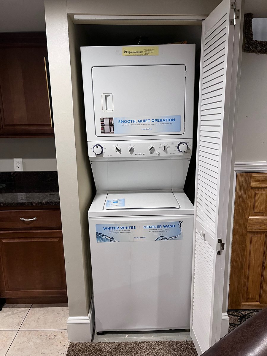 Washer & Dryer in the basement.