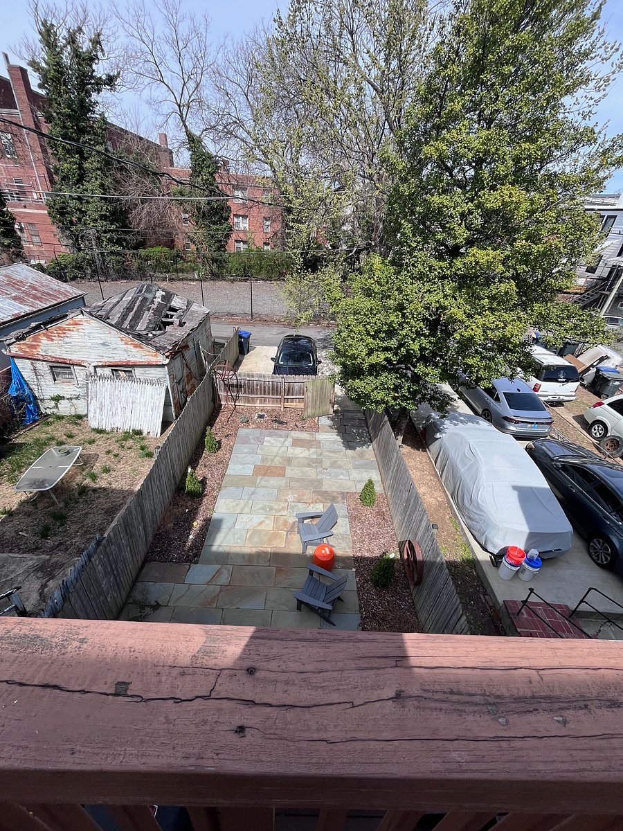 View from upstairs Bedroom Porch.