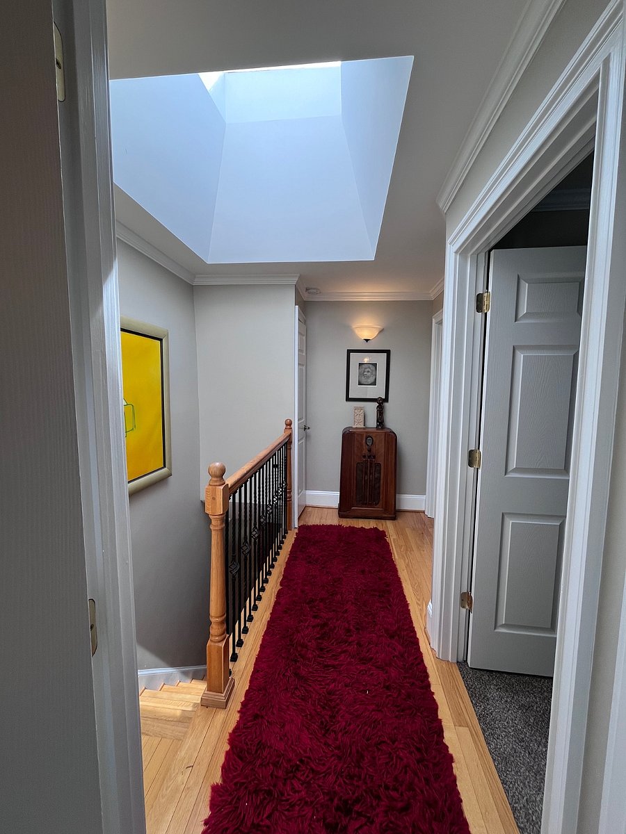 Upstairs hallway to master Bedroom.