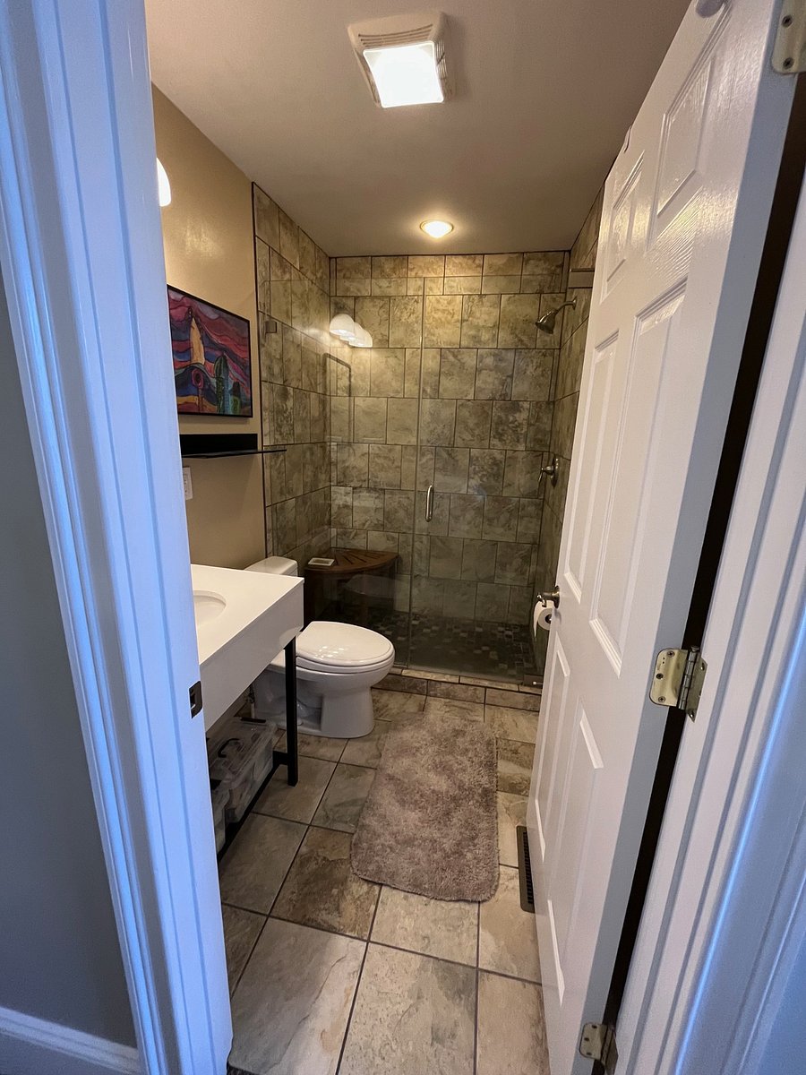 The Third full bathroom is in the master bedroom.