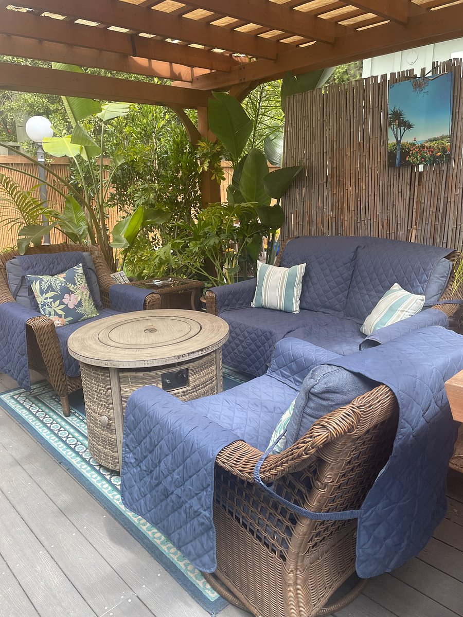 Fire Pit under Pergola