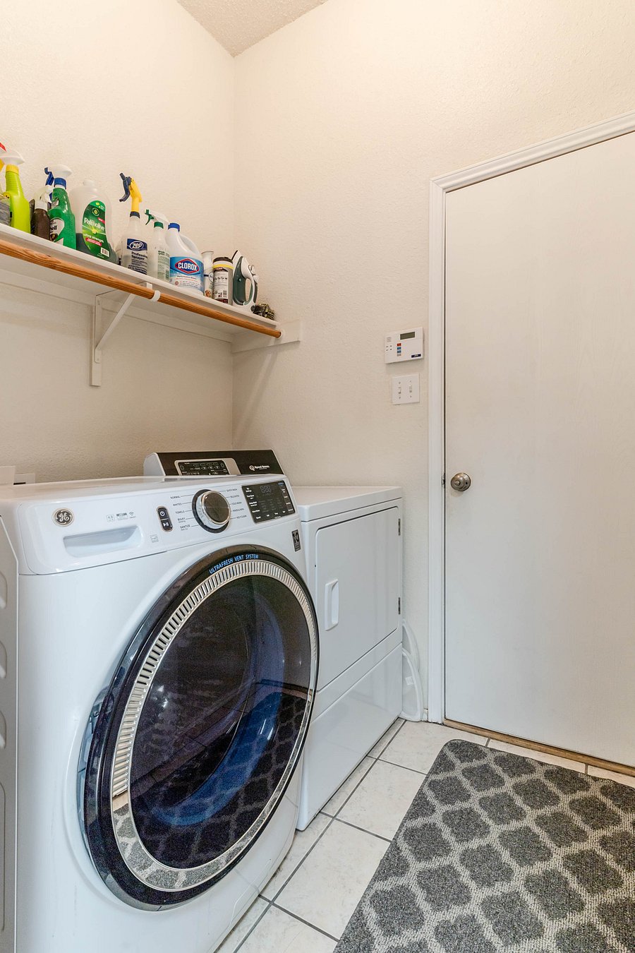 Full-Size Washer and Dryer
