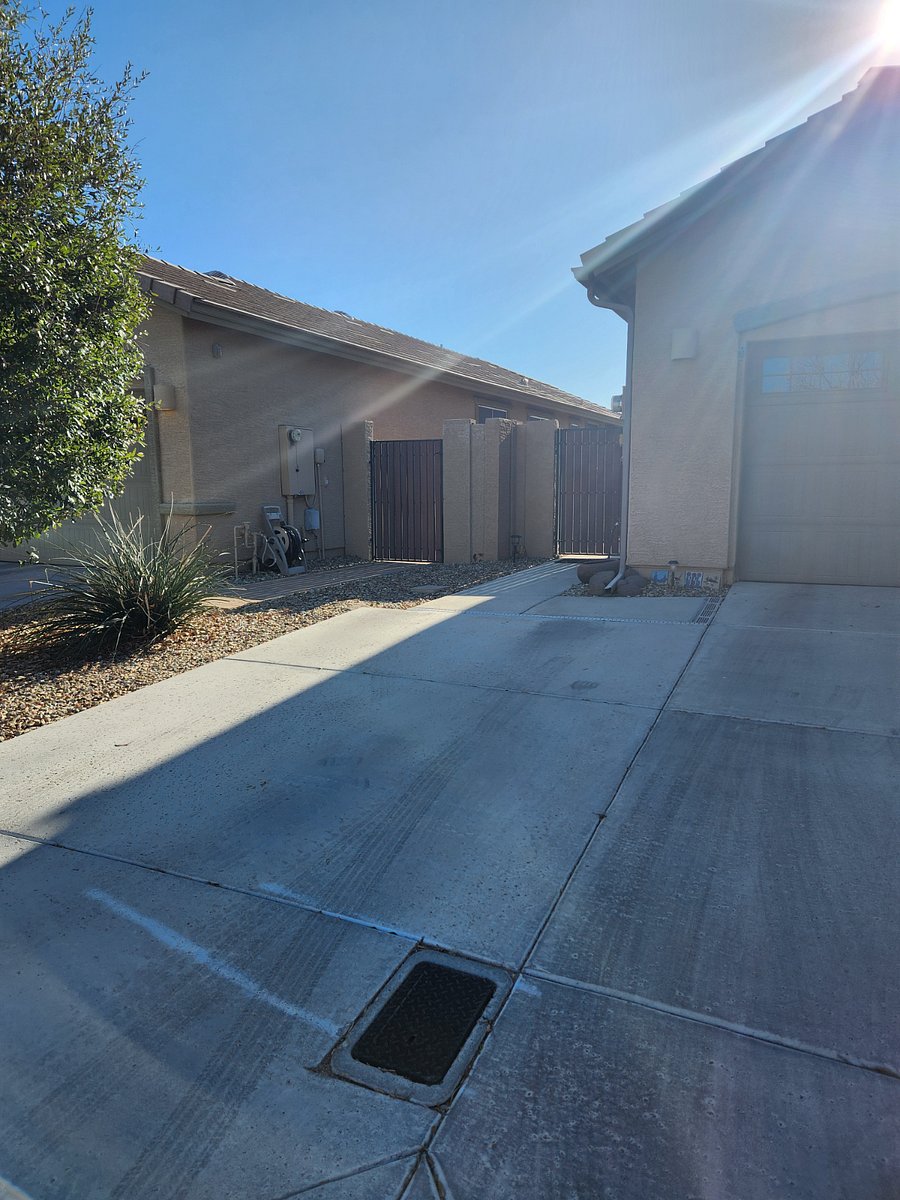parking outside gate