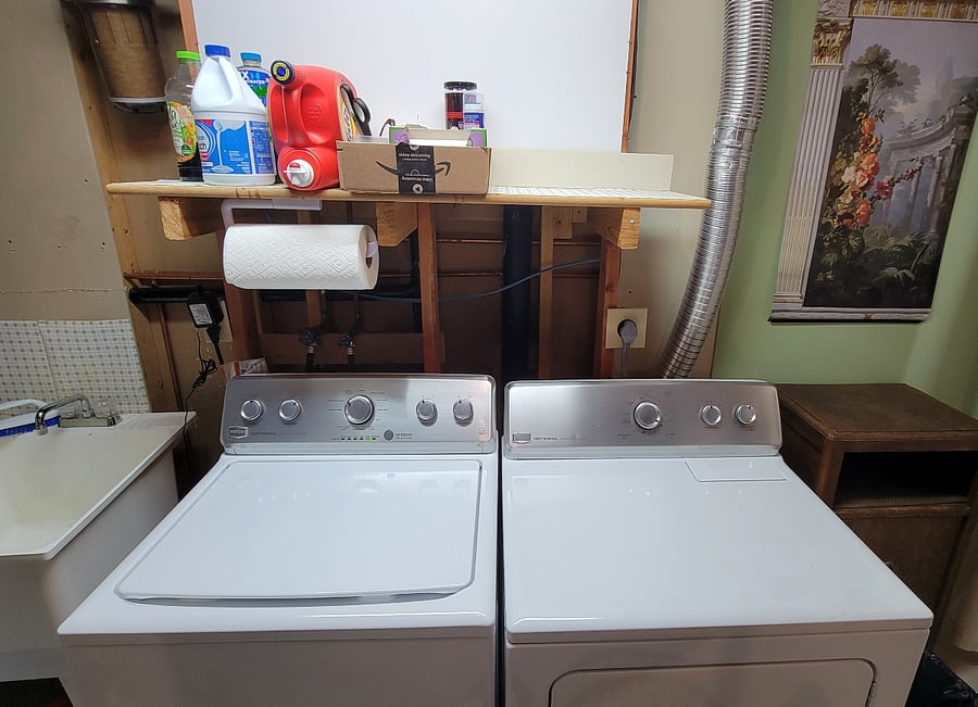 Shared Washer and Dryer