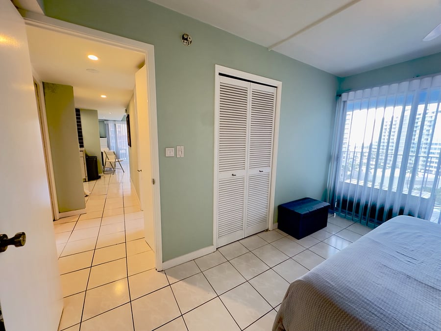 Hallway from Master-Bedroom View