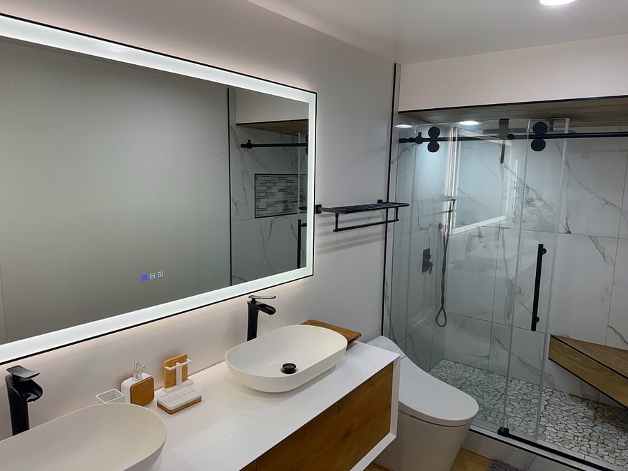 Master bathroom