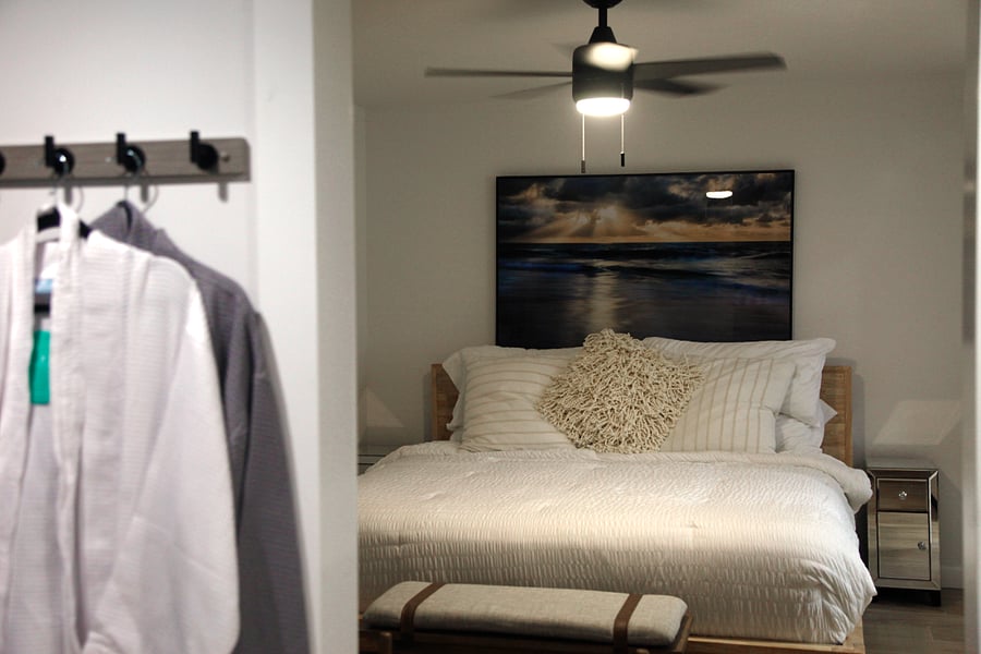 King in master suite.