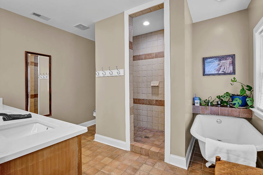 primary bathroom