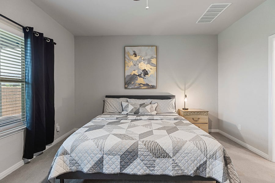 Primary Bedroom with King Size Bed