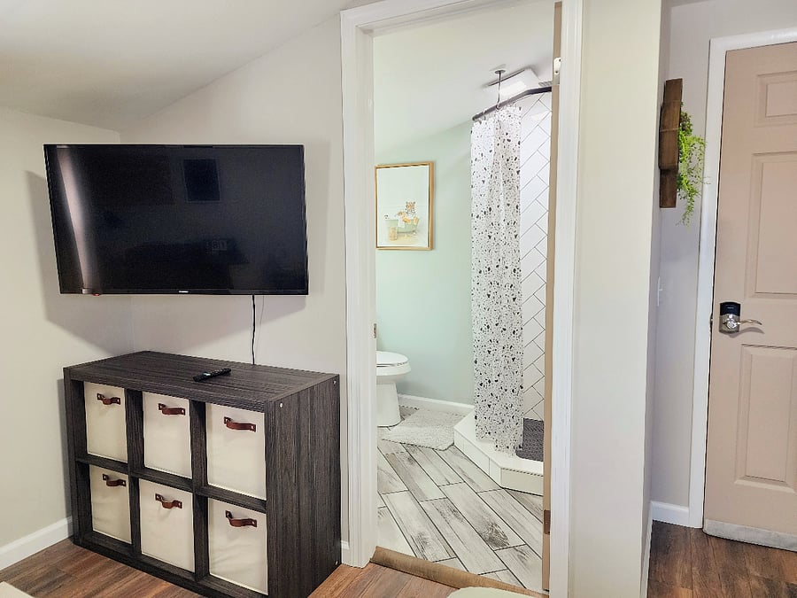 Earth & Noir - Master bath