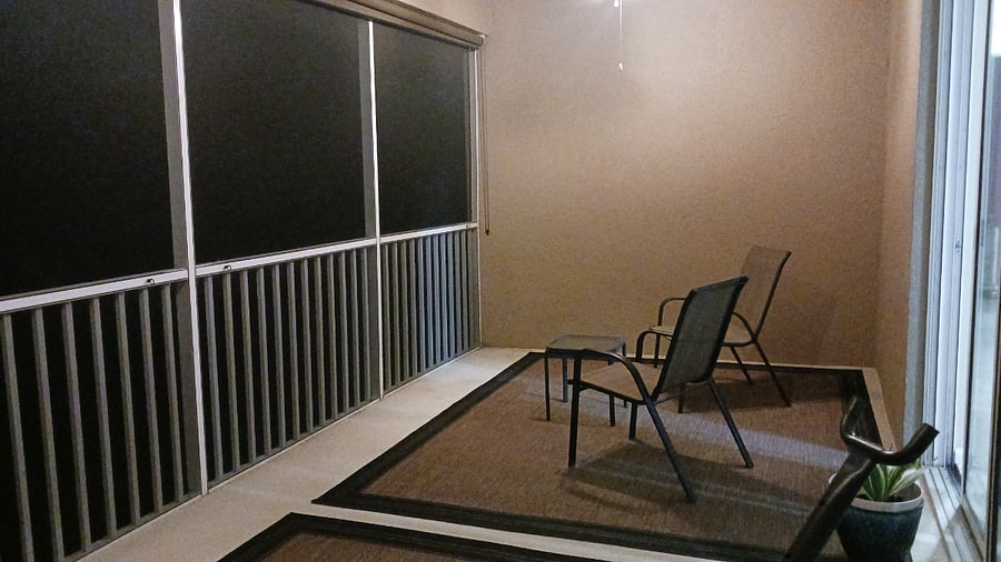 screened in patio