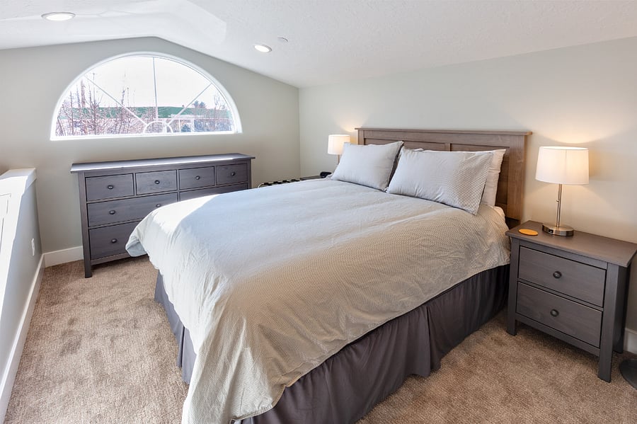 Loft bedroom- view south