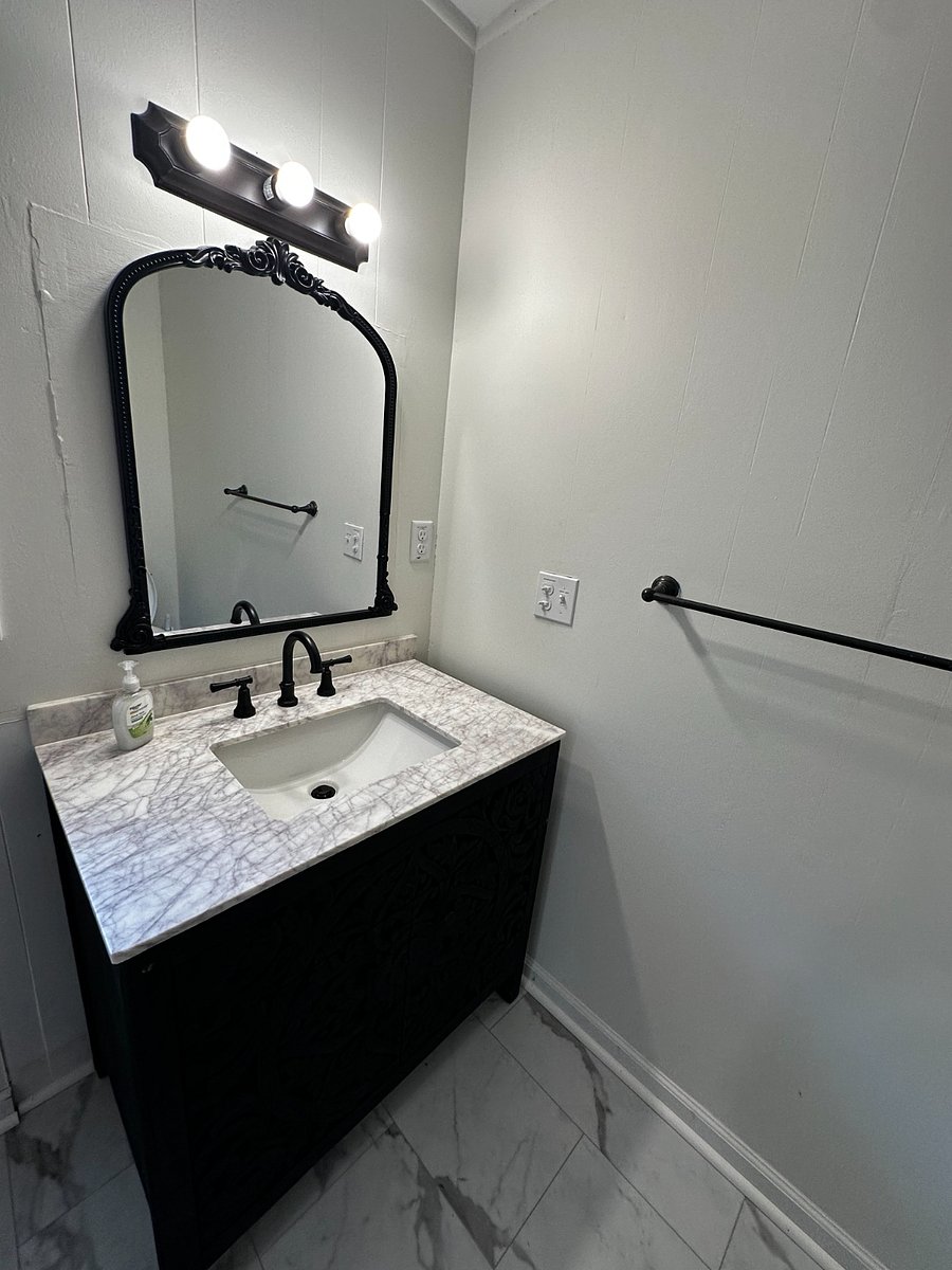 Primary bathroom with shower