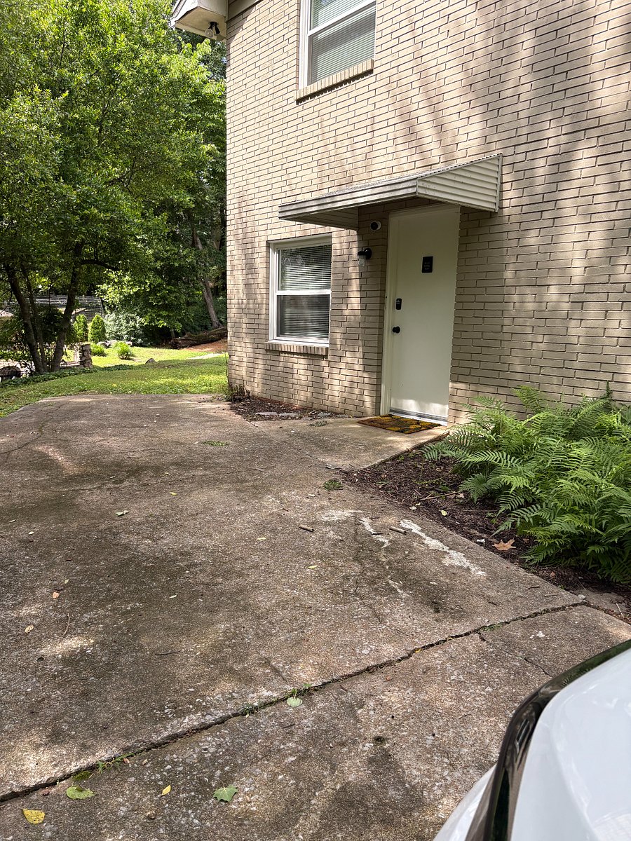 Private entry and driveway for Basement Suite tenant