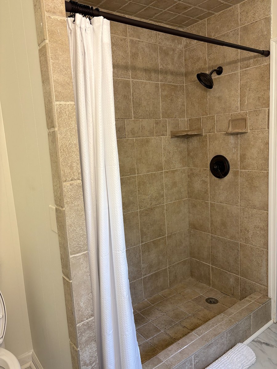 Primary bathroom with shower
