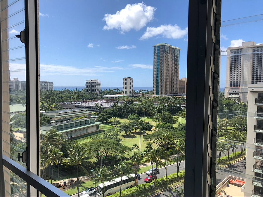 View from bedroom