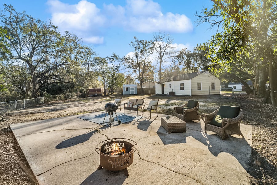 backyard patio