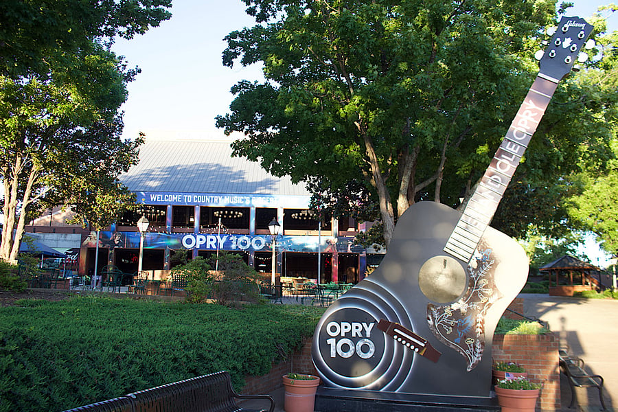 The Grand Ole Opry is a short 5 minute drive away!