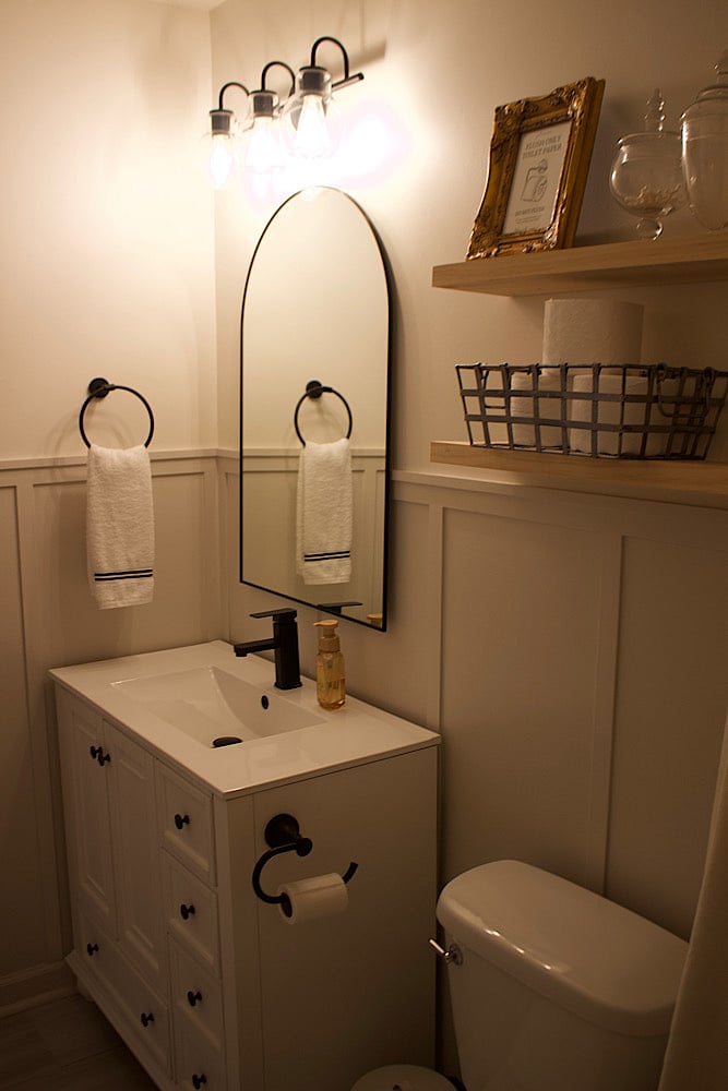 Master bathroom