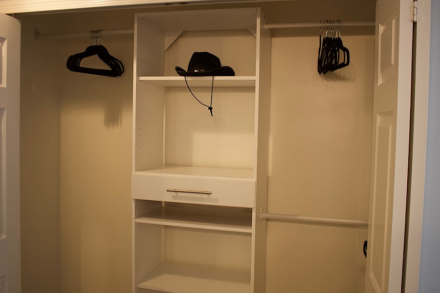 Lots of closet space!M