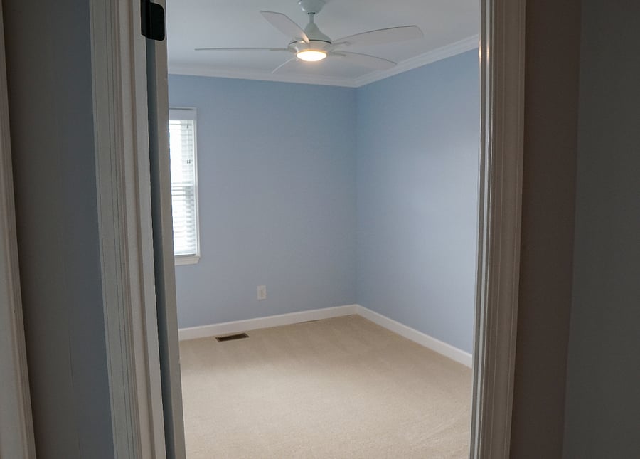 2 of 2 spare bedrooms on 2nd floor, new carpet