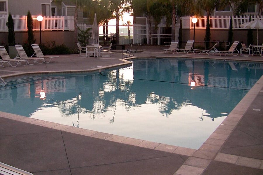 Heated pool!