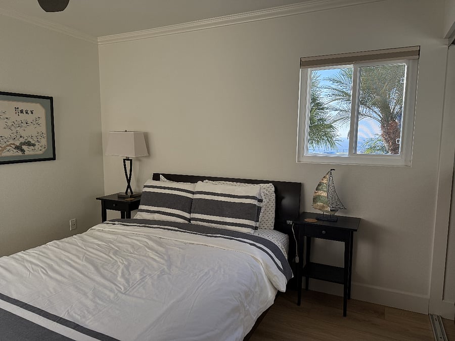 Strands Bedroom with both sunrise a sunsets!