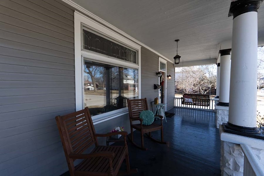 Enjoy the front porch
