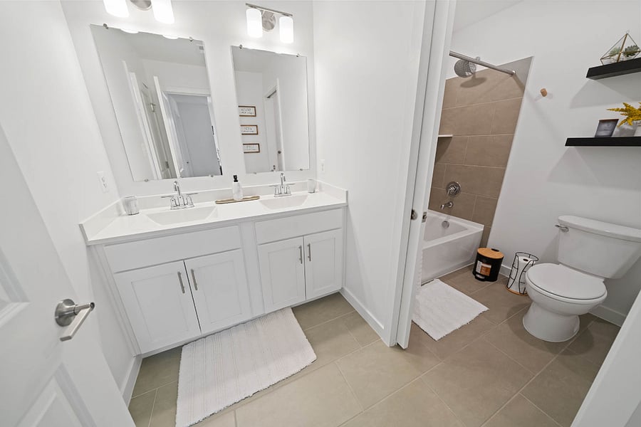 Shared bathroom 