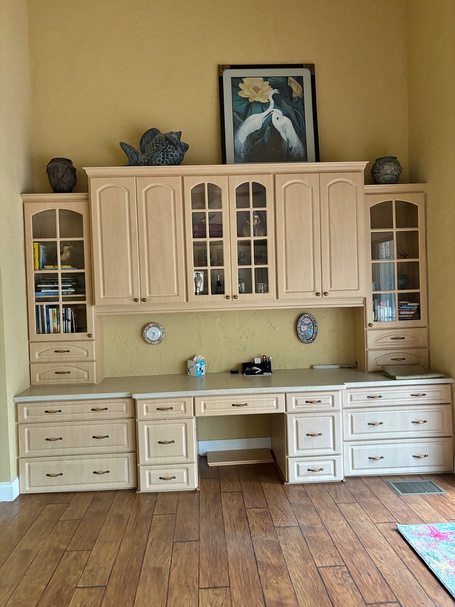 Built in desk