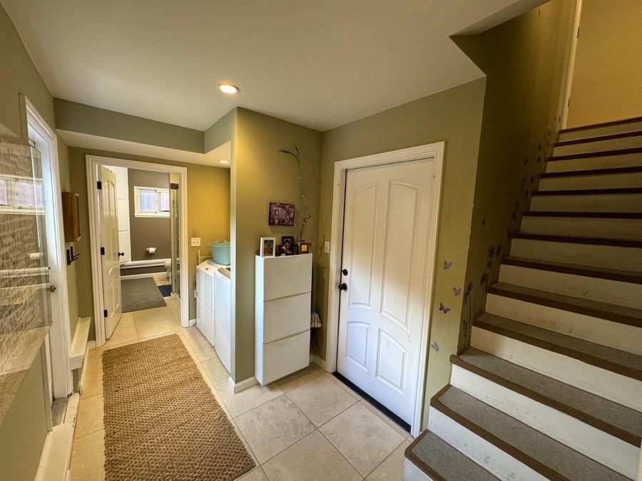 Downstairs Laundry and third "Spa Shower" or Guest Bathroom