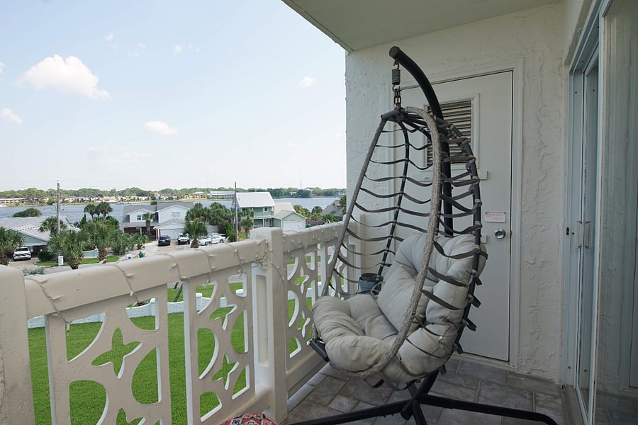 our balcony
