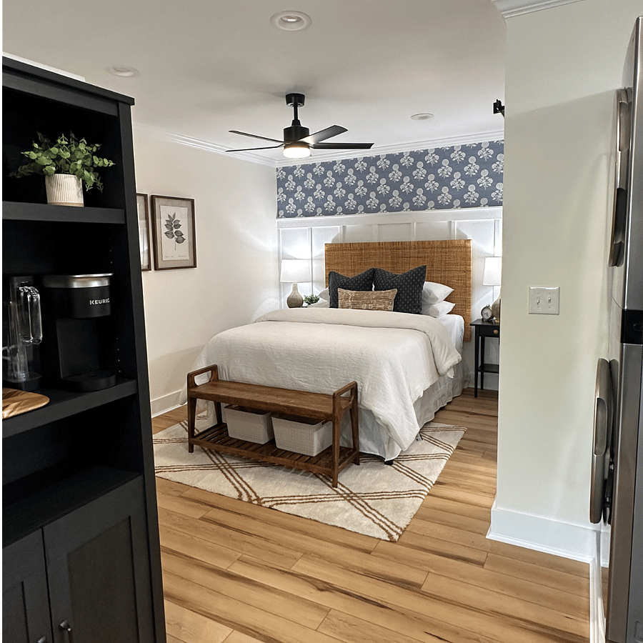 Quality bedding, the perfect place to rest and unwind