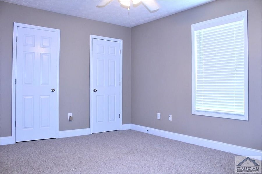 Bedroom 2 closets