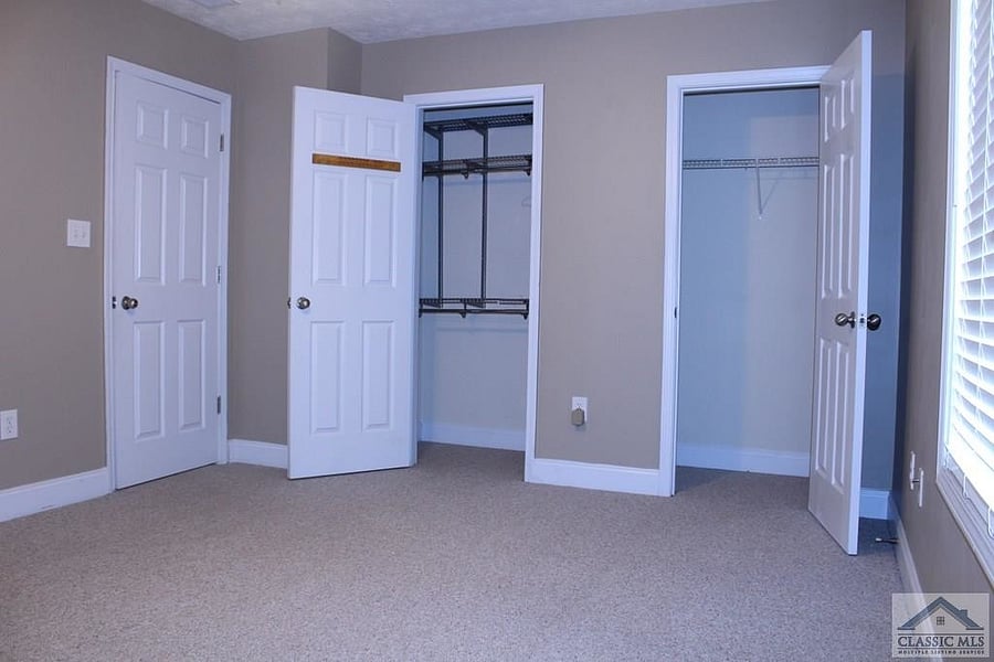 Bedroom 2 closets (interior)