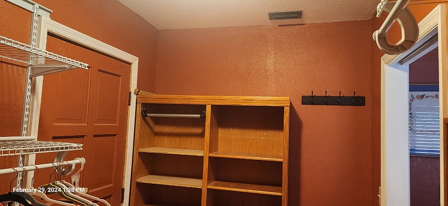 main bedroom closet