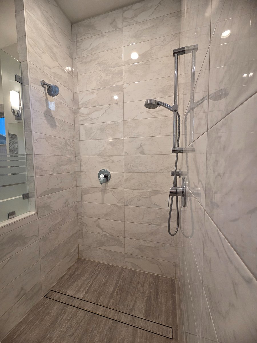 Large shower
