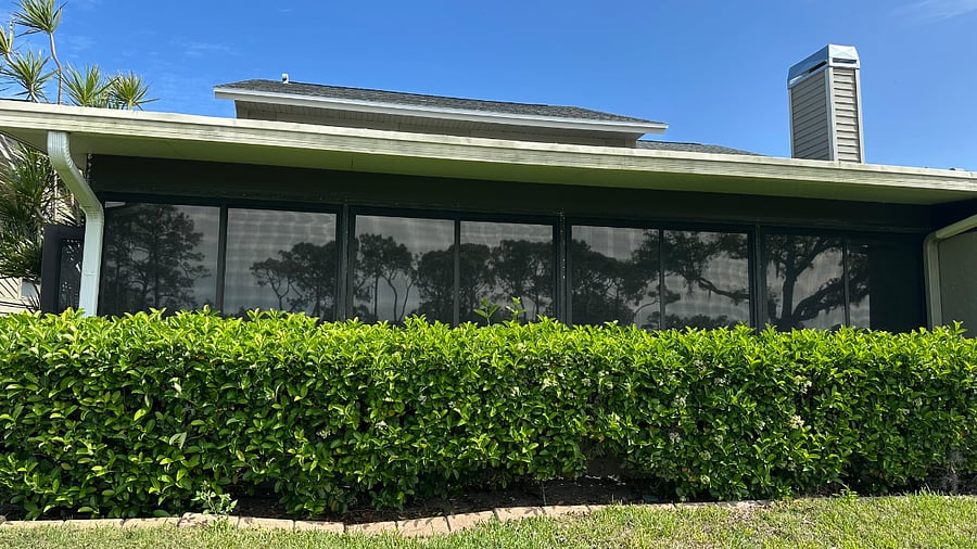 The back of my home IMG Golf Course 