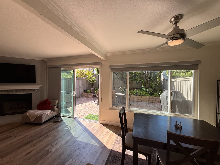 Dining to Patio Area