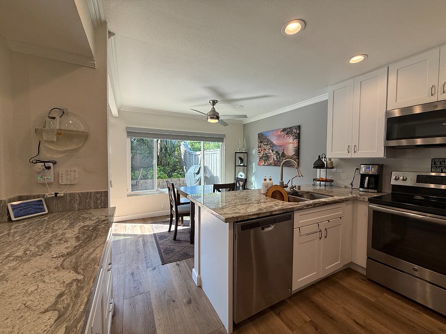 Kitchen to Dining